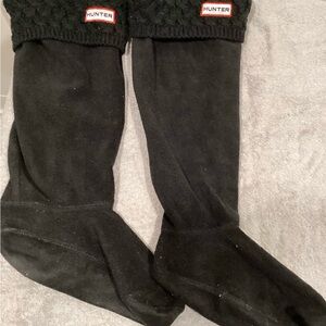 Hunter Black Acrylic Boot Liners